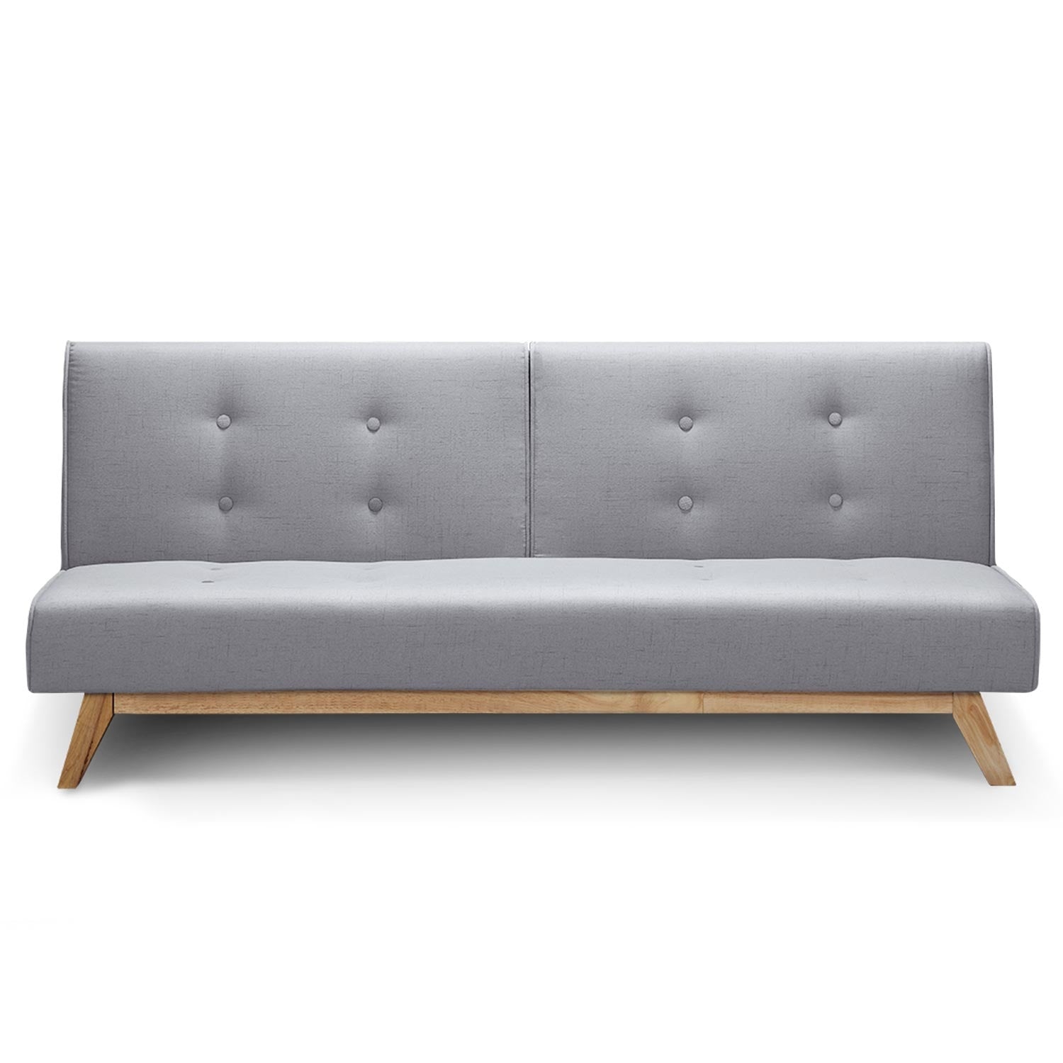 Canapé convertible scandinave Yazu Gris Clair