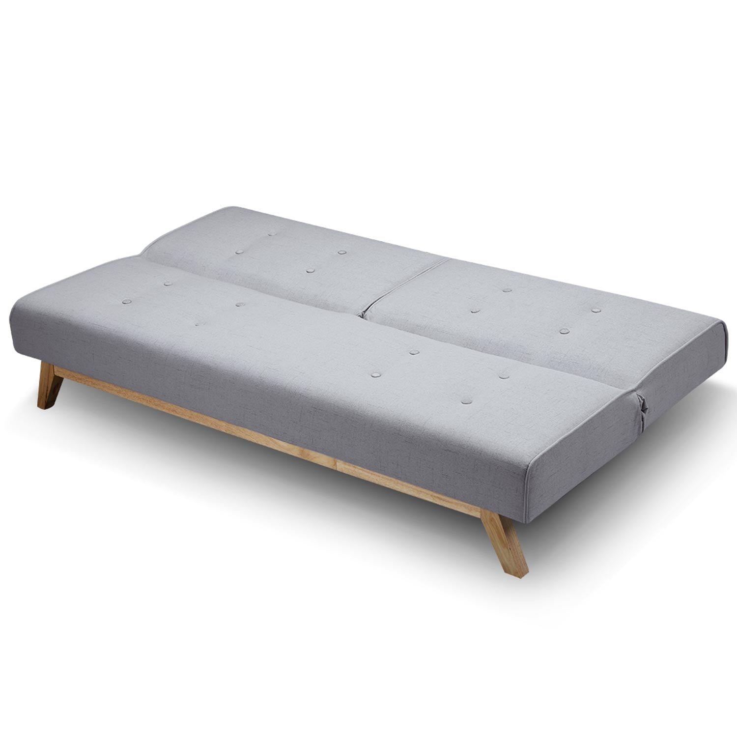 Canapé convertible scandinave Yazu Gris Clair