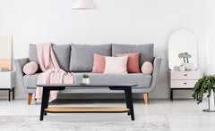 Table basse en cannage Camay en bambou noir
