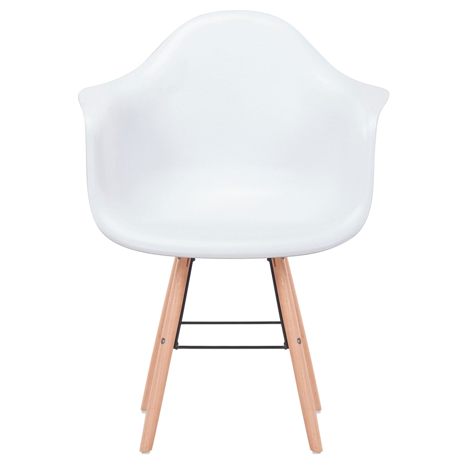 Lot de 4 chaises scandinaves Ralf Blanc
