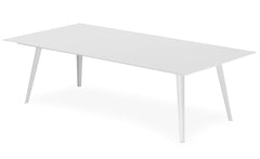 Table basse rectangulaire magnétique en métal blanc 120x60 cm