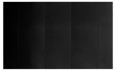 Table console extensible 200cm moulures orientales Nassau Morocco Noir mat